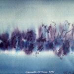 Aquarelle-Michèle Zanaroli